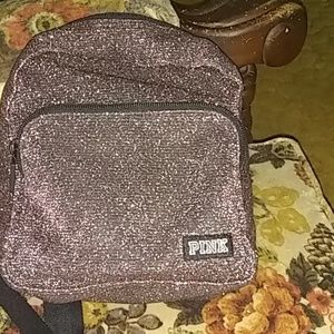 Pink Victoria secret mini backpack
